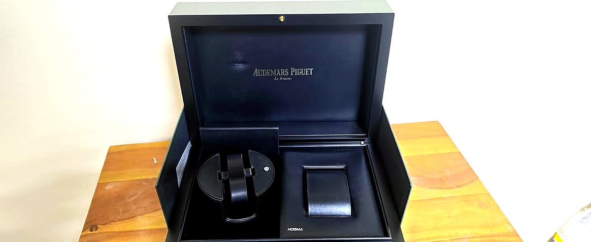 Audemars Piguet Rotative Watch Winder Box EV.701.014 – Box & Manuals Only, No Watch – Like New