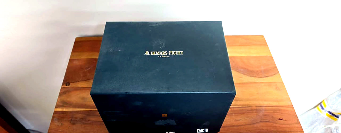 Audemars Piguet Rotative Watch Winder Box EV.701.014 – Box & Manuals Only, No Watch – Like New