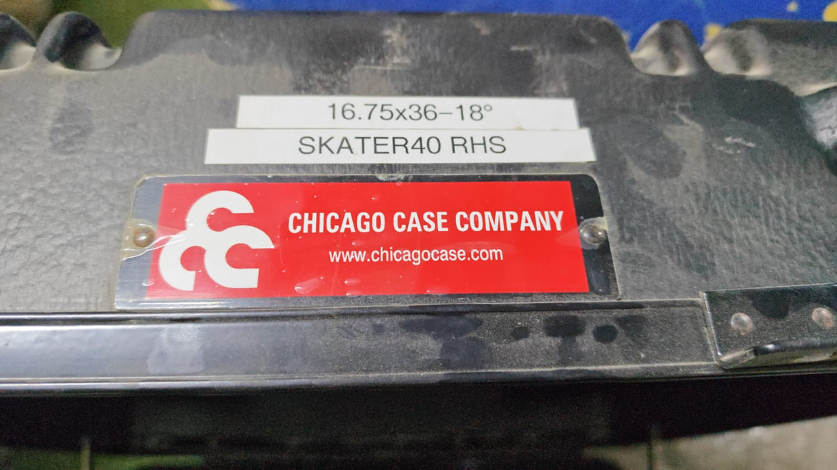 Skater 40 Surface Propellers 16.75 x 36 – 5-Blade Stainless – Set of 2 with Cases – Like New